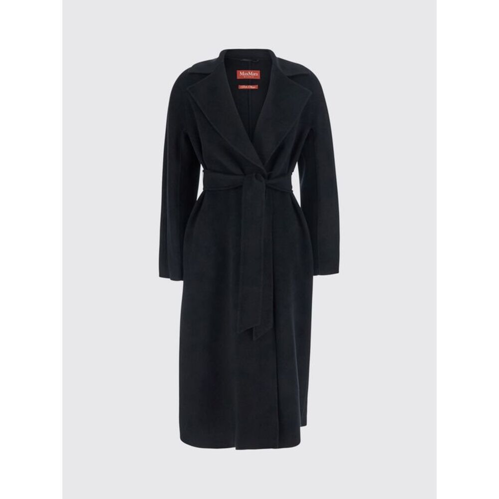 Max Mara Studio Coat Woman Black